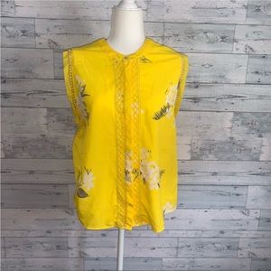 A New Day yellow Blouse